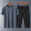 Dark gray (short sleeve + shorts) / m