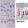 Embossed sticker 5d-r011 (bare chip) / normal specifications