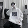 Astronaut hoodie thin white / s