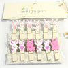 Pink bunny / 3.5*0.7cm