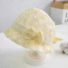 Ptt bowknot yellow / recommended 3-24 months head circumference 43-49cm