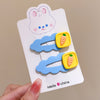 A pair of blue with accessories (individual card packaging)