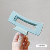 2# light blue square clip