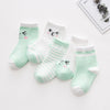 C579 animal stripes - green frog / xs (about 0-1 years old)