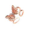 Rose gold / adjustable opening