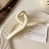 Large frosted cross clamp【white】