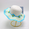 Wavy circle small flower blue / recommended for 3-7 years old
