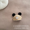Khaki / puppy soft brim hat 48cm