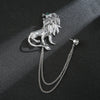 Big silver lion
