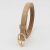 Khaki (1.3 wide oval gold buckle yp) / 105cm long