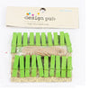 Green 20 sets / 3.5x0.7cm