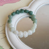 Gradient green cat claw bracelet