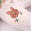 White mesh pants + cute rabbit / 0-2 years old