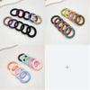 Frosted large telephone cord - mixed colors