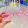 3# pink heart glasses