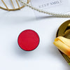 Leather bracket - red