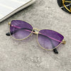 Gold frame double purple film