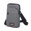 Two layers of dark gray straps and hooks [7 inches 18*11cm]