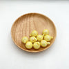 Solid color luminous hanging beads yellow