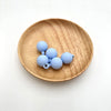 Rubber paint beads - blue