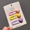 2#jelly purple yellow love 3pcs