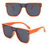 Orange frame black gray piece