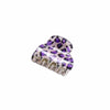 Purple leopard print