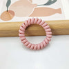 Frosted large telephone cord - korean powder