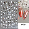 Adhesive sticker no-87 (bare chip) / normal specifications