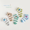 1429 striped letter card stockings / s (recommended foot length 12-15cm) about 1-3 years old