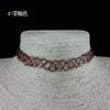 Dark coffee necklace