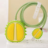 Green durian (set of 4) size head + 1.4m winding rope + silicone cable tie