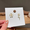 Ab style stud earrings