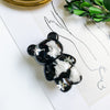 Bear bracket-snowflake cloud-black