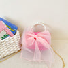Rose pink bow