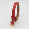 Red (1.3 wide heart-shaped gold buckle yp) / 105cm long