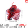500624#898 transparent red