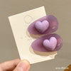 8# purple love clip 2