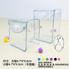 Bag + white buckle + ball / small round corner 6*4.7*6.5cm
