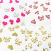 Rose gold bride to be+ rose gold love confetti