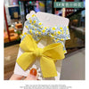 Small bow hair clip [yellow] 2 packs