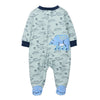 Light cyan dinosaur / 3m-12m 8 pieces in one hand