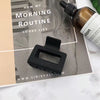 Frosted small square - black
