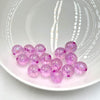Straight hole snowflake - purple