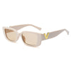 Beige frame champagne slices / as shown in the picture