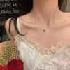 Black waist necklace