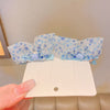 8# blue wave point pair clip-2pcs