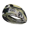 5# olive camouflage tiger head