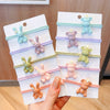 Crown bear color mixed hair