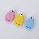 Baby nail scissors candy color children's special anti-pinch lever type nail clippers baby safety nail clippers wholesale